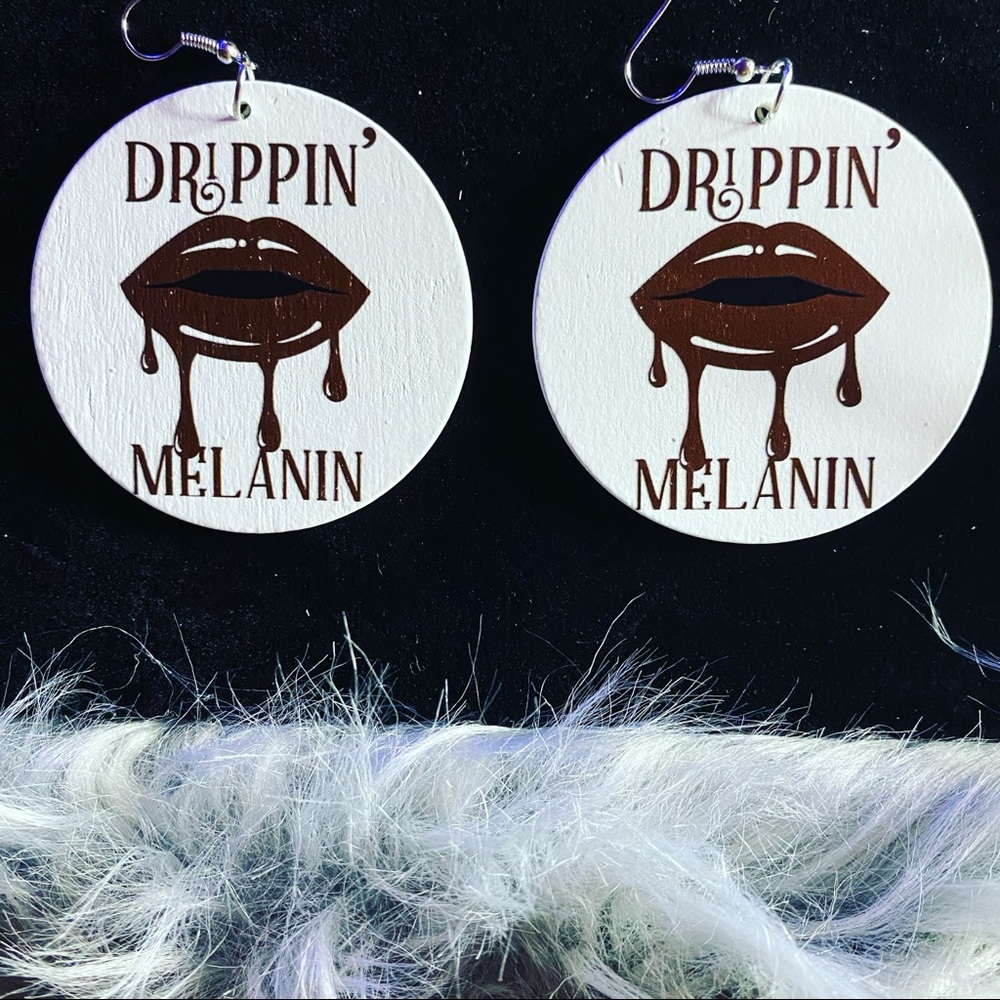 Wooden earrings